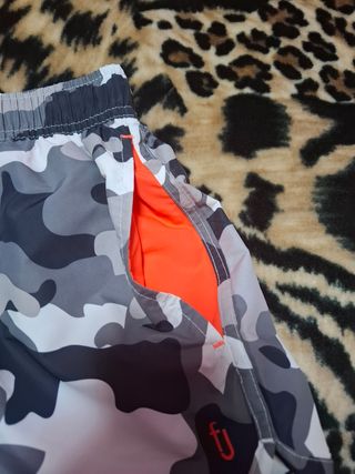 Bañadores camuflaje - Azul/Verde, Gris/Naranja