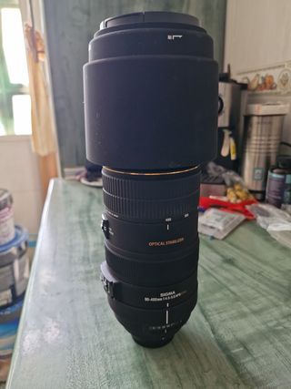 Objetivo Sigma 80-400mm f/4.5-5.6 DG