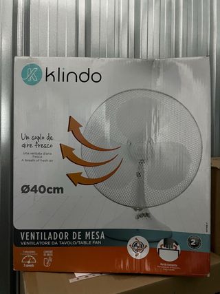 Ventilador de mesa Klindo - 40cm