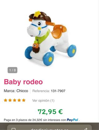 Caballo correpasillos Chicco