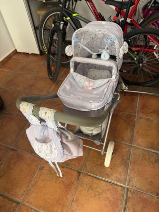 Carro de juguete bebé - Cochecito muñecas