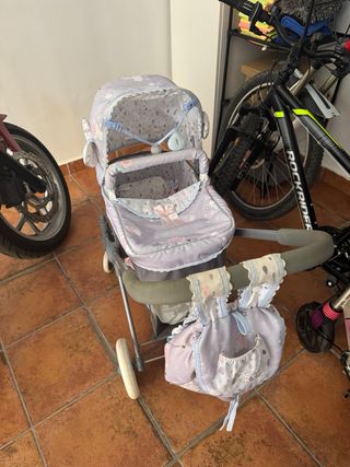 Carro de juguete bebé - Cochecito muñecas