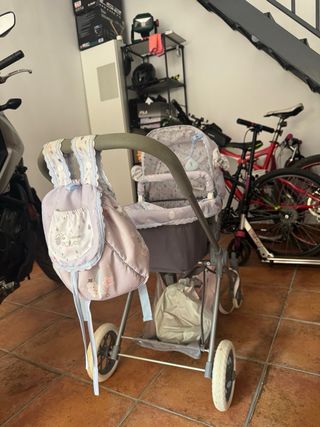 Carro de juguete bebé - Cochecito muñecas