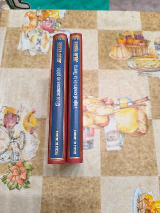 Lote dos libros Julio Verne