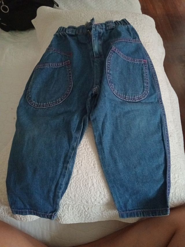 Vaqueros bebé niña,talla 2 años