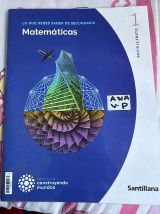 libros de 1°bachillerato