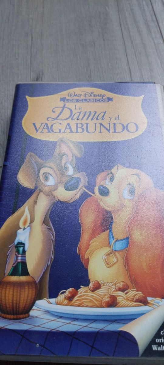 VHS Disney: La Dama y el Vagabundo + Tod y Toby