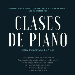 CLASES DE PIANO PARA TODAS LAS EDADES
