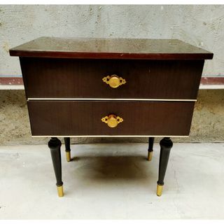 Mesitas noche vintage años 50