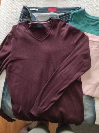 Lote ropa chico talla S - Bershka, Jack & Jones