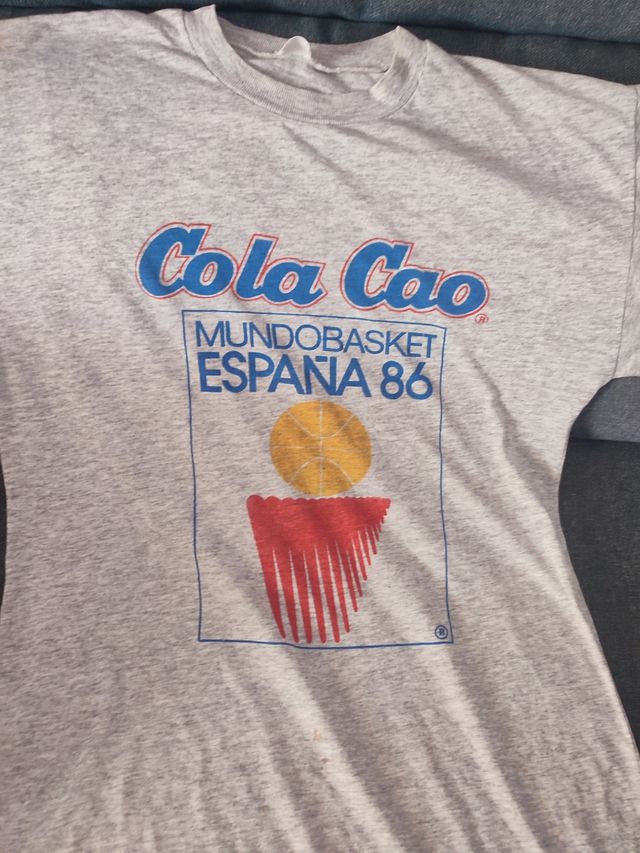 MUNDOBASKET 86 camiseta Nike ColaCao
