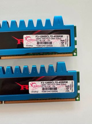RAM G.Skill Ripjaws DDR3 4GB