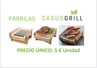 Parrilla CasusGrill - Ecológica 
Barbacoa 
