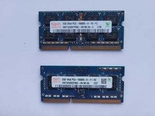 2x RAM Hynix 2GB PC3-10600S