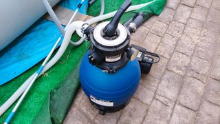 Piscina Bestway Power Steel depuradora Arena