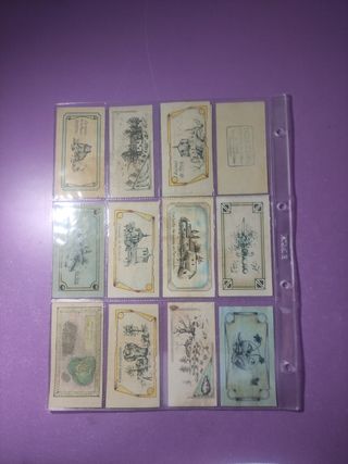 12 Cupones antiguos