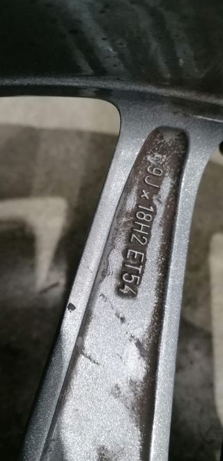 Juego llantas Mercedes Clase E W207 AMG R18