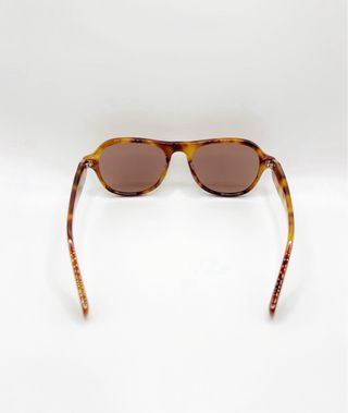 Gafas de sol para mujer del color marrón