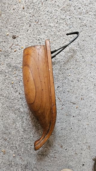 Portacote antico in legno