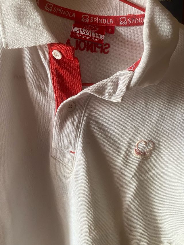 Polo uniforme colegio Spinola niño manga corta 