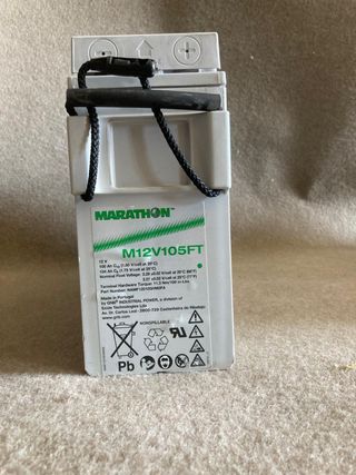Batería AGM Marathon M12V105FT. 100 amperios.