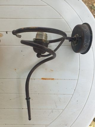 2 Lampade Vintage mettalo- Beige & Nero