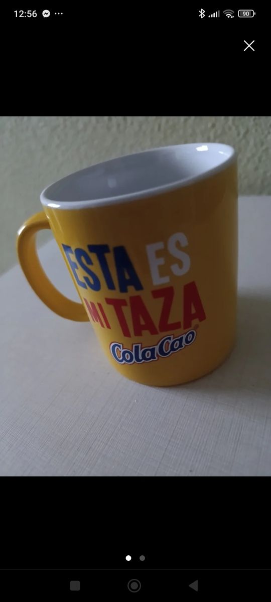 Taza ColaCao - amarilla