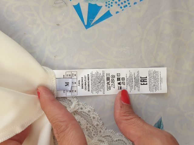 Canottiera in pizzo intimissimi taglia m, come in