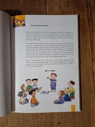 Les cançons de Les Tres Bessones 
Llibre més dvd