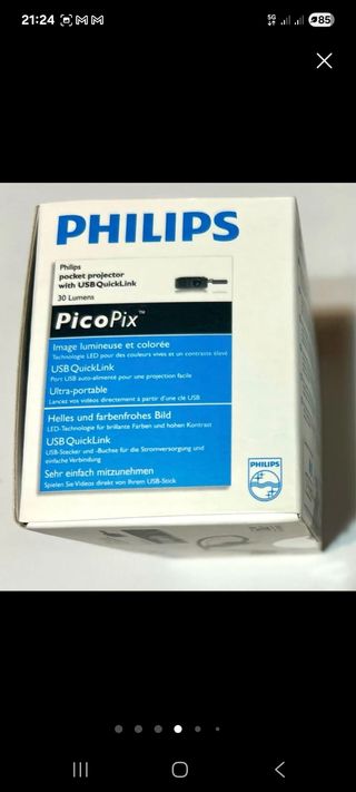 Proyector Philips PicoPix - Portátil