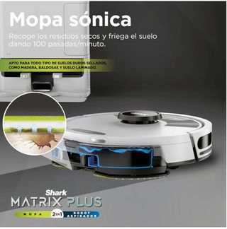 Robot aspiradora Shark Matrix Plus 2 en 1
