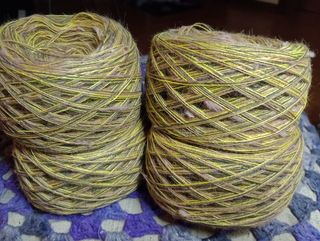 Filato lana melange 4 bobine