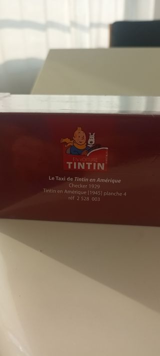 Taxi Checker Tintín