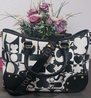 Bolso Tous blanco y negro