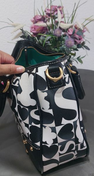 Bolso Tous blanco y negro