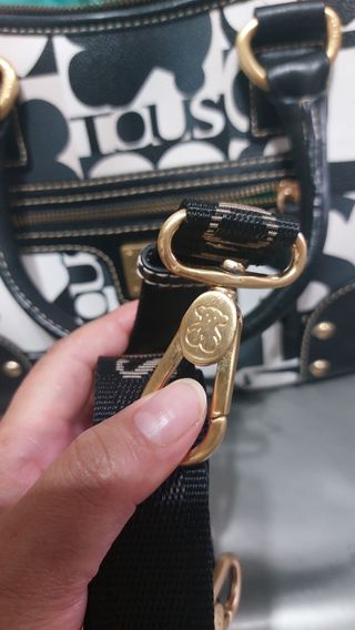 Bolso Tous blanco y negro