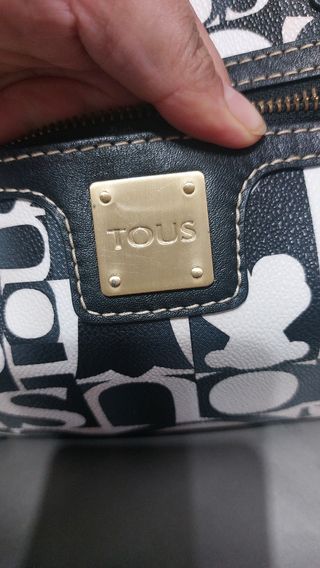 Bolso Tous blanco y negro