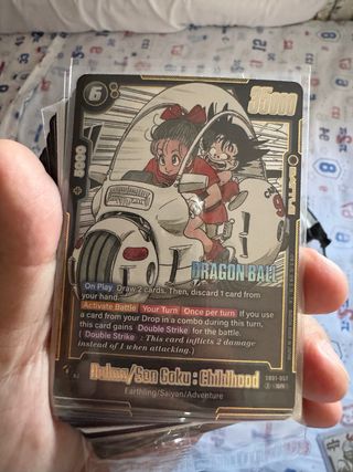 Dragon Ball SB01 Manga - Bulma/Son Goku SR