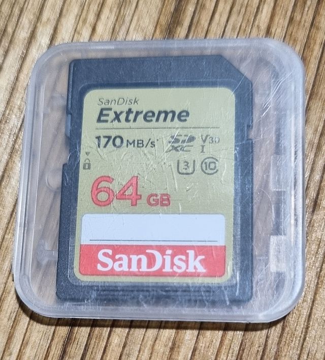 SanDisk Extreme 64GB - Scheda SD