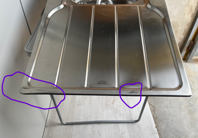 Fregadero GROHE acero inoxidable