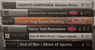 6 Juegos PSP - Variados Géneros