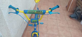 BMX Akimoto: bici vintage azul