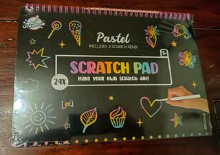 Scratch Pad Pastel 24x