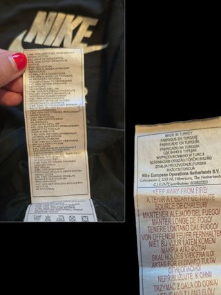 T-Shirt Nike Air preta