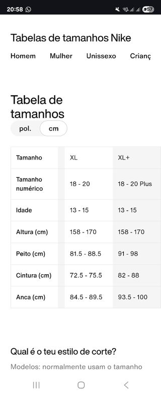 T-Shirt Nike Air preta