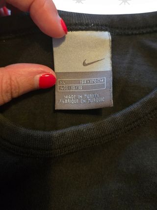 T-Shirt Nike Air preta