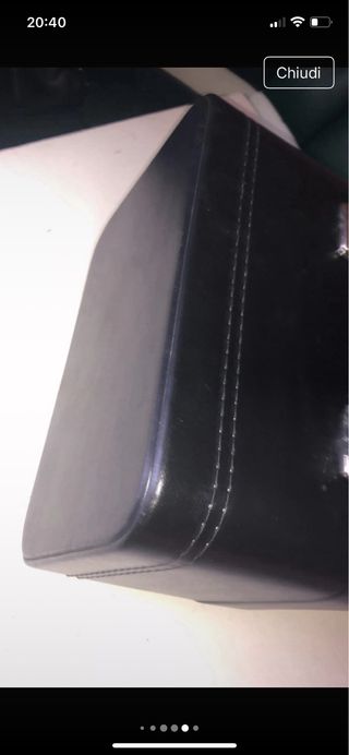 Beauty case vintage nera