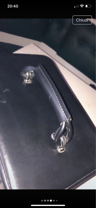 Beauty case vintage nera