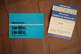 Sankyo EM-60XL Cámara Super8