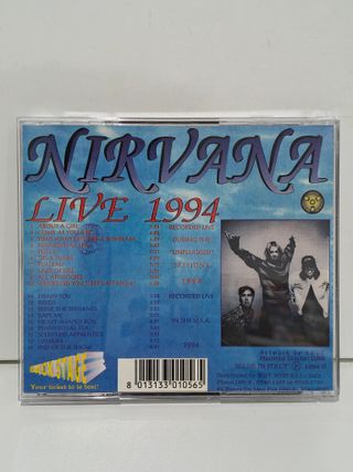 Nirvana Live 1994 CD - Concierto en vivo